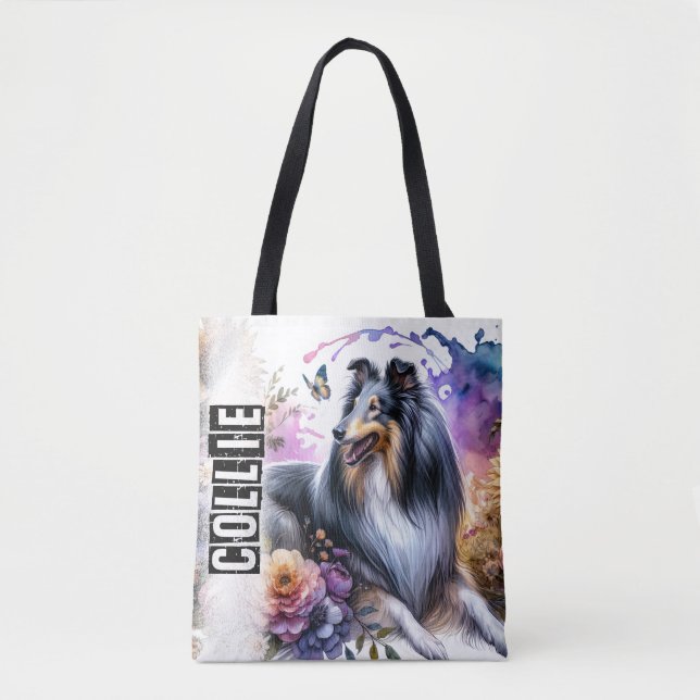 Collie  tote bag (Front)