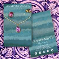 Collier à oreille turquoise Bijoux Display Card Ic