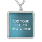 AJOUTEZ VOTRE TEXTE OU PHOTO HERE-NECKLACE