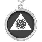 Collier d'argent sterling de symbole de la