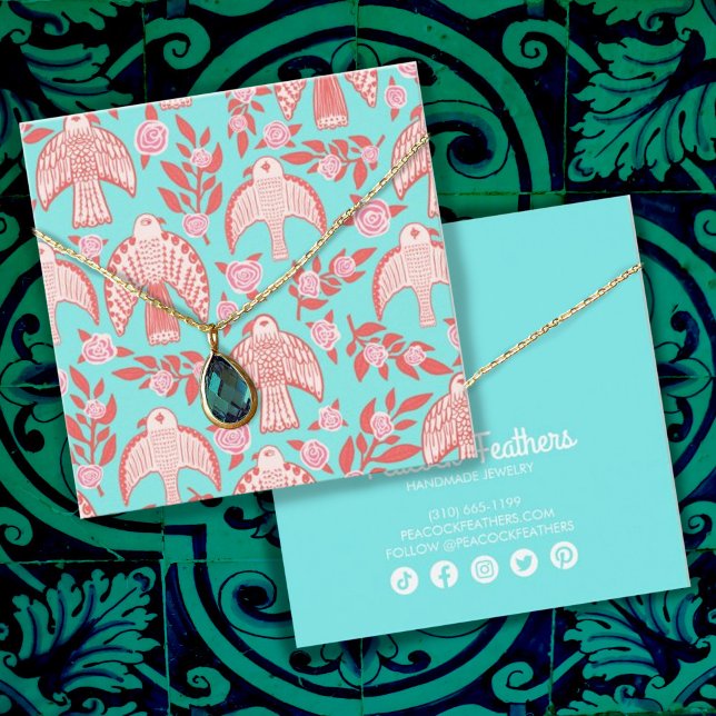 Collier de boucles d'oreilles Falcons & Roses Prés (Créateur téléchargé)