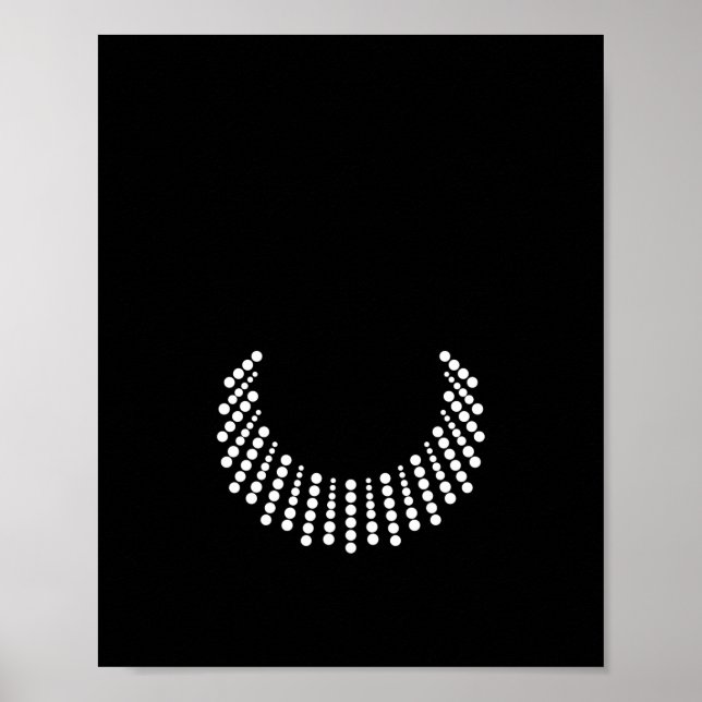 Collier de dissidence RBG | Poster | Tailles diver (Devant)