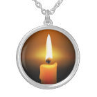 Collier de flamme de bougie