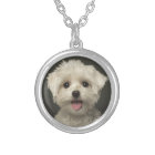 Collier de Pendentif de Chien Chien à Chien à Chie