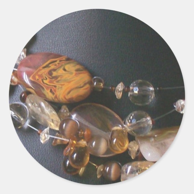 Collier d'illusion Sticker décoratif (Devant)