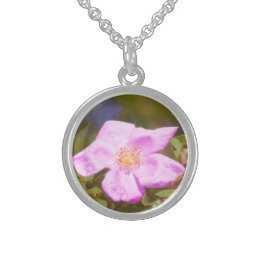 Collier En Argent Rose