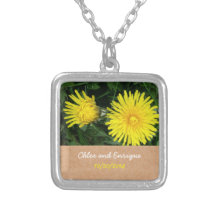 Mariage fait sur commande de deux pissenlits