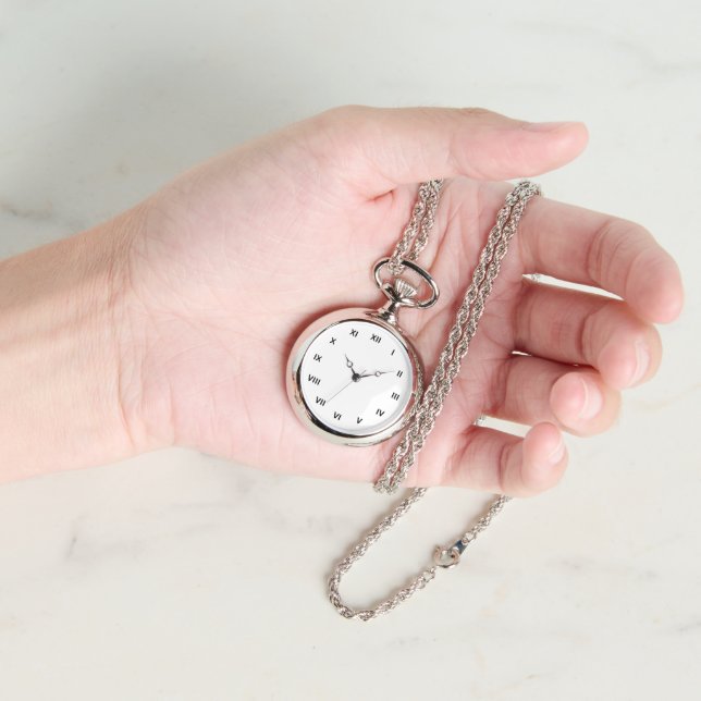 Collier Matellic Argent Montre pour les cadeaux de (Main)