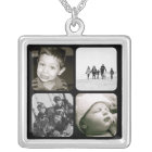 Collier photo Collage pour enfants de la mère