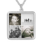 Collier photo Collage pour enfants de la mère