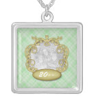 Plaid vert clair de premier Noël du bébé