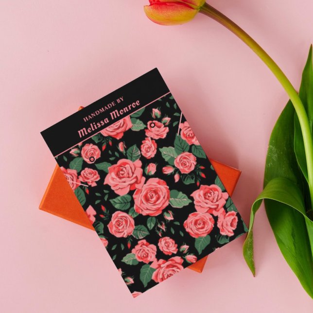 Collier Roses Roses Roses Roses Écoutant Bijoux Ca (Créateur téléchargé)