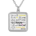 Vous êtes mon soleil