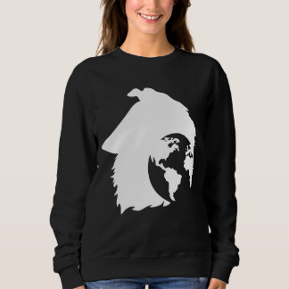 ColliesWithoutBorders white log Sweatshirt