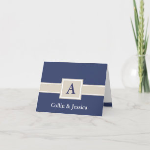 Collin - Tan Note Card