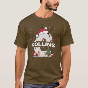 Collins Christmas  w Collins Name for funny Xmas P T-Shirt