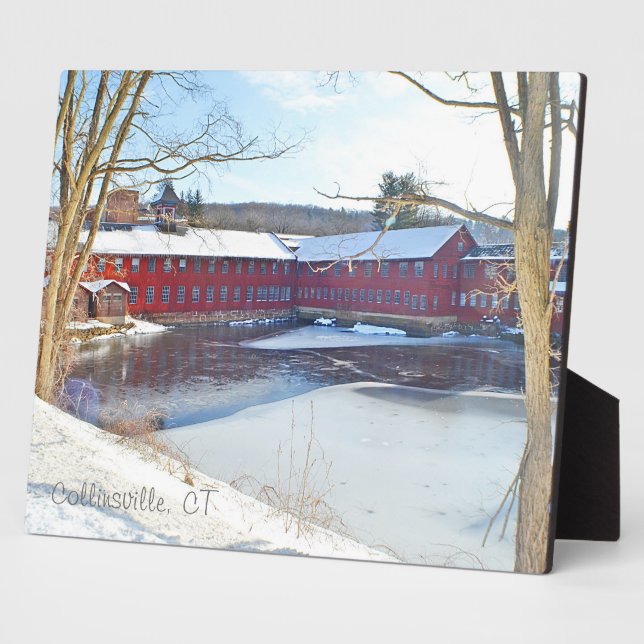 Collins Company Plaque (Côté)