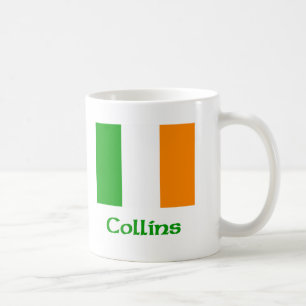 Collins Irish Flag Coffee Mug