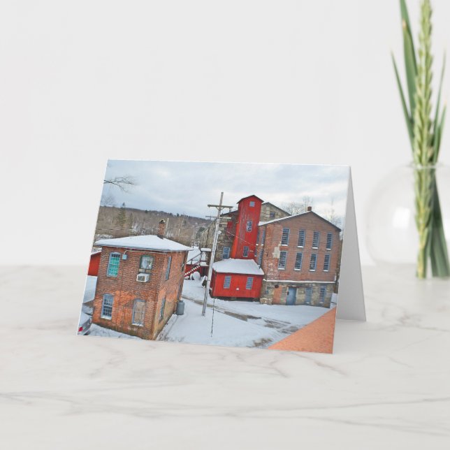 Collinsville Connecticut Notecard (Front)