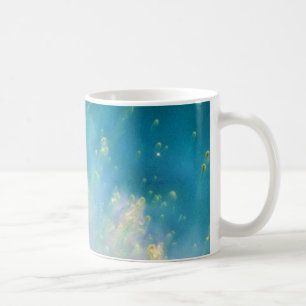 Collision of Gases Near a Dying Star in the Helix Coffee Mug