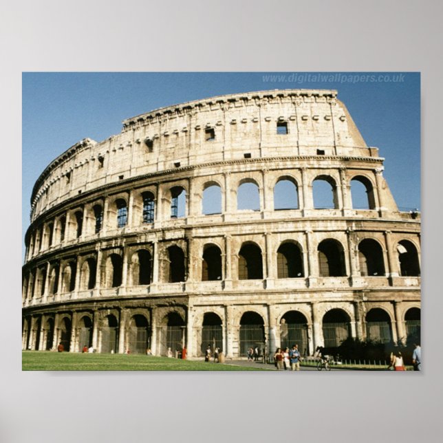 Collosseum, Rome Poster (Front)