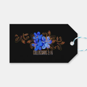 Collossians 3 Vers 16 Gift Tags