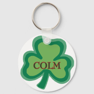 Colm Irish Name Keychain