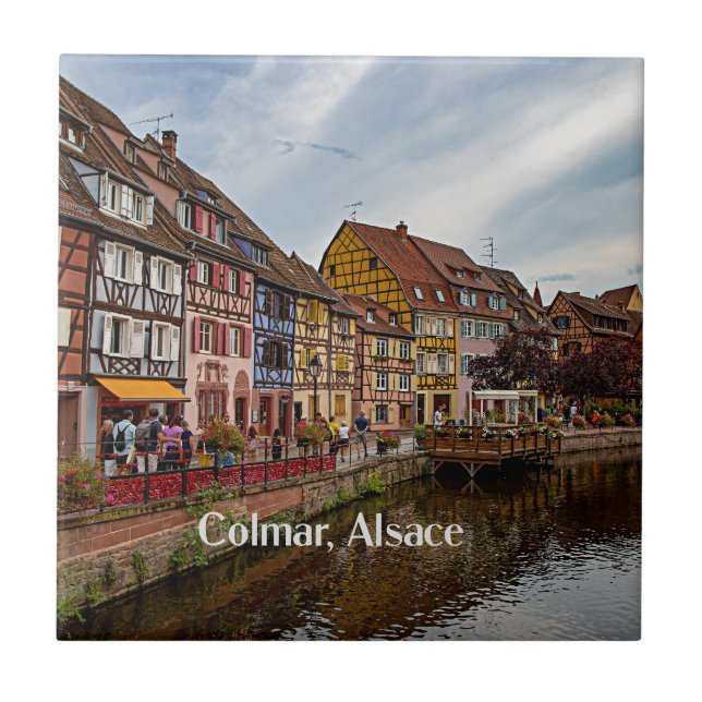 Colmar, Alsace, France Tile (Front)