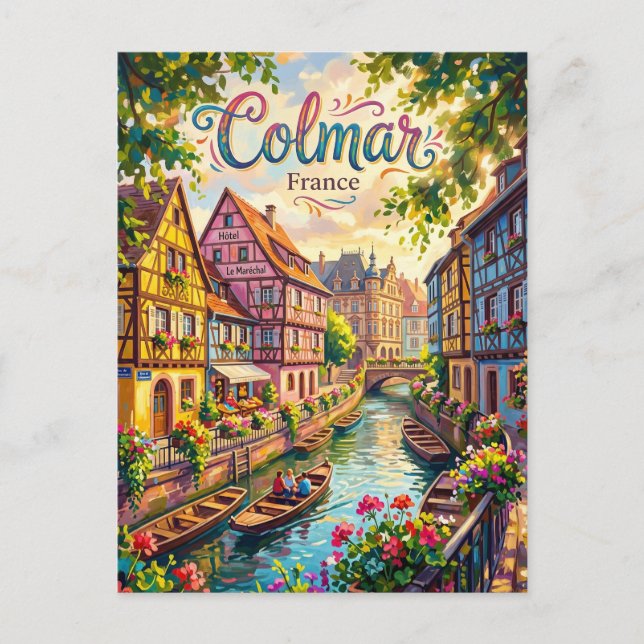 Colmar France Postcard (Front)