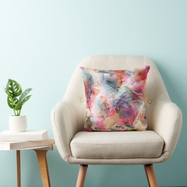 coloerful throw pillow (Chair)