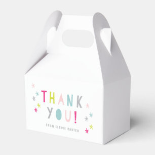 Coloful Confetti Type Favor Box