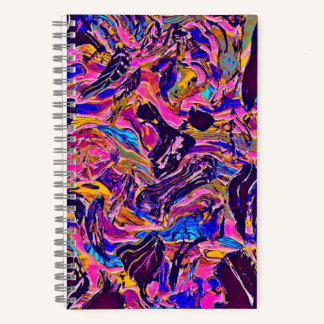 Coloful Psychedelic Notebook