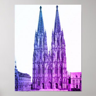 Cologne cathedral 1911 – Kölner Dom Poster