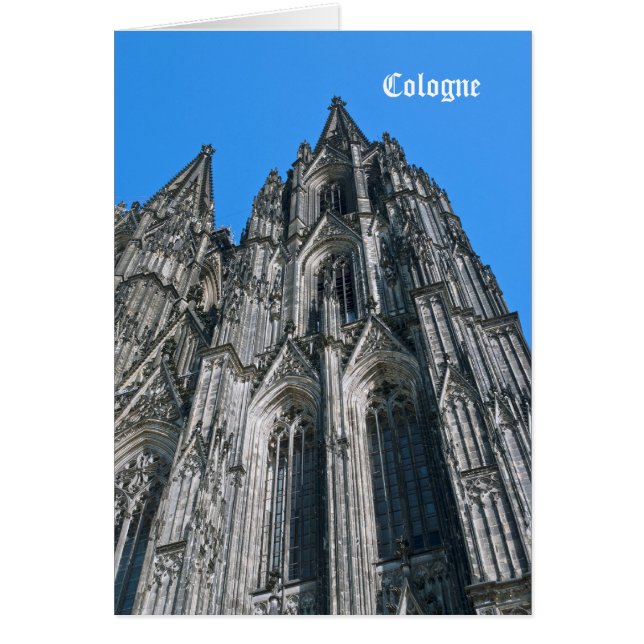 Cologne Cathedral Card (Front)