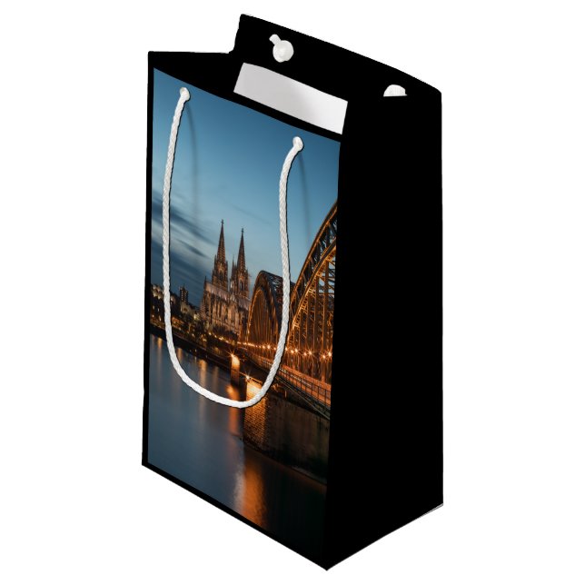 Cologne Cathedral Small Gift Bag (Front Angled)
