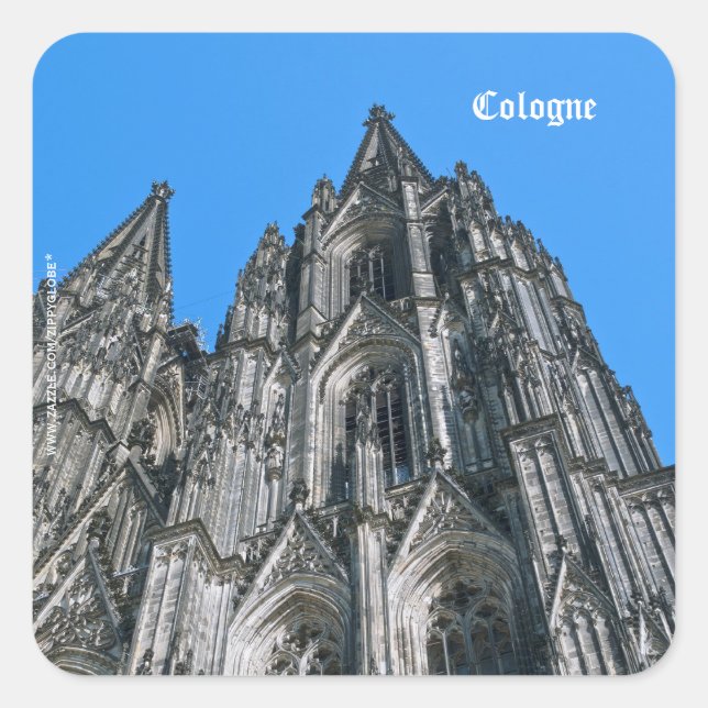 Cologne Cathedral Sticker (Front)