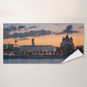 Cologne Germany Bath Towel