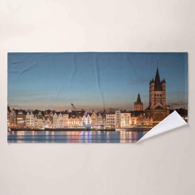 Cologne Germany Bath Towel (Bath Towel)
