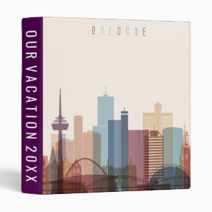 Cologne, Germany   City Skyline Binder