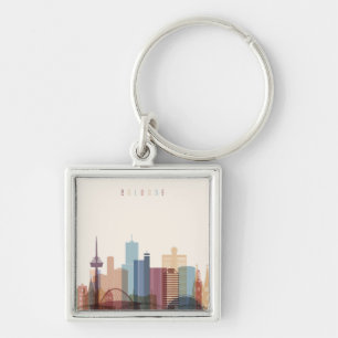 Cologne, Germany   City Skyline Keychain
