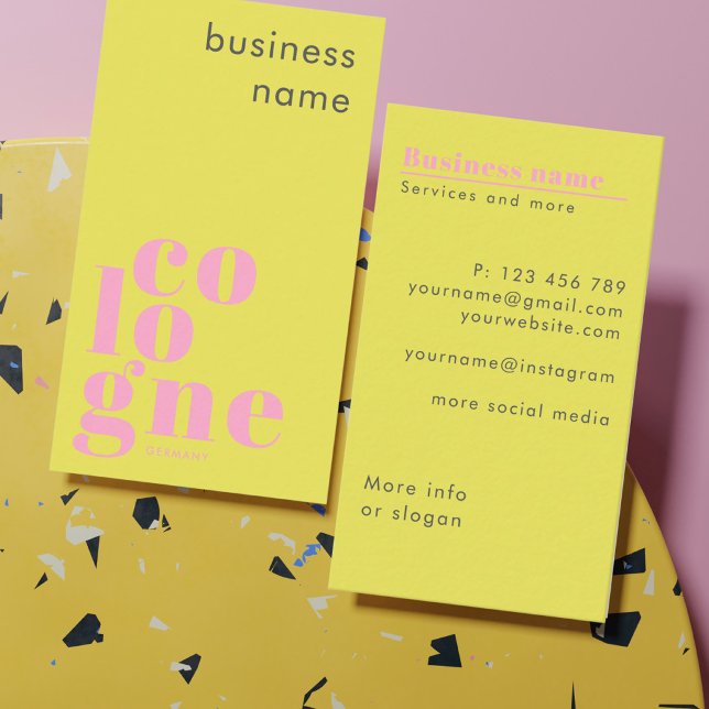 Cologne Germany freelancer business Card (Creator Uploaded)