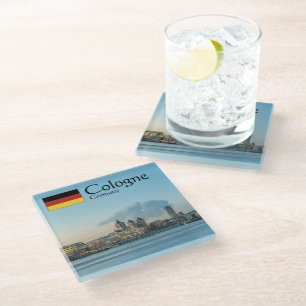 Cologne Germany Glass Coaster