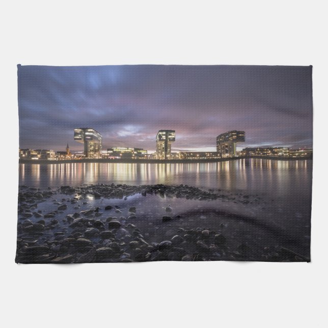 Cologne Germany Kitchen Towel (Horizontal)