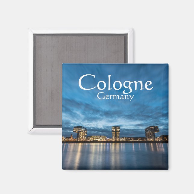 Cologne Germany Magnet (Front/Back)