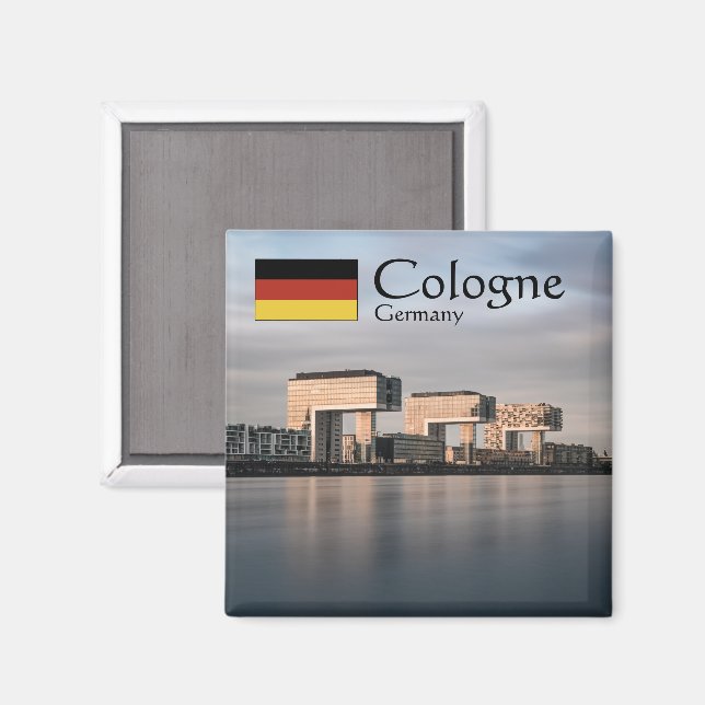 Cologne Germany Magnet (Front/Back)