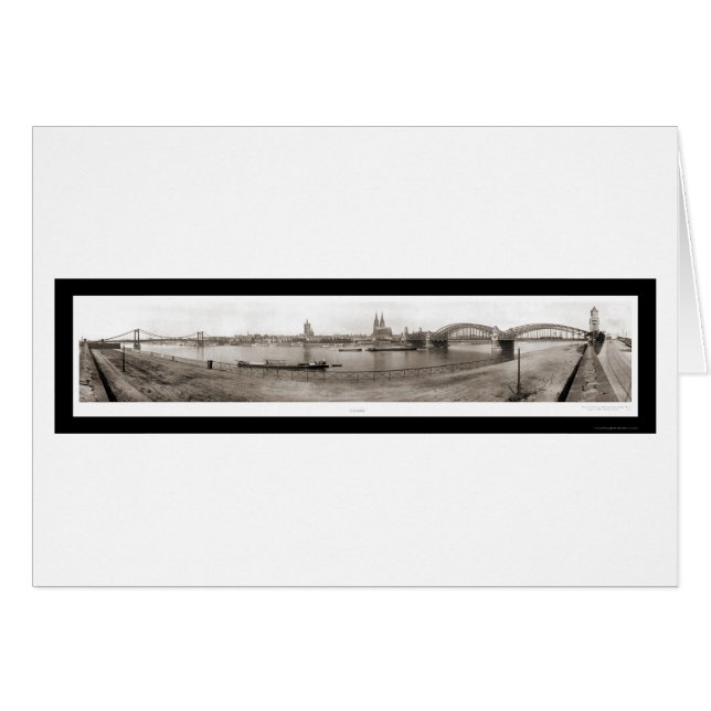 Cologne, Germany Photo 1921 (Front Horizontal)