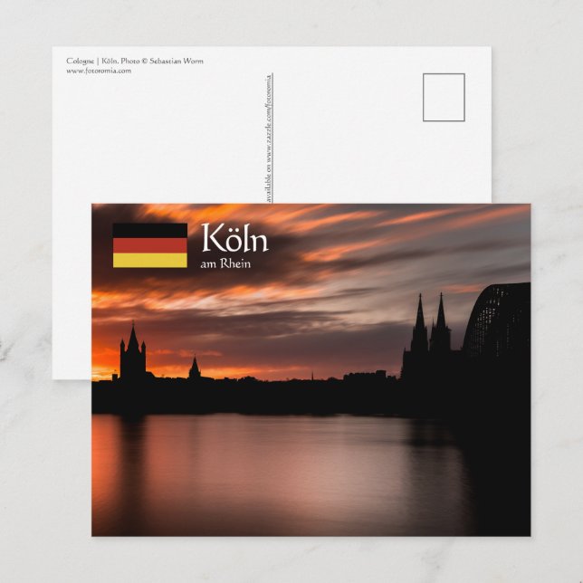 Cologne Germany Postcard (Front/Back)