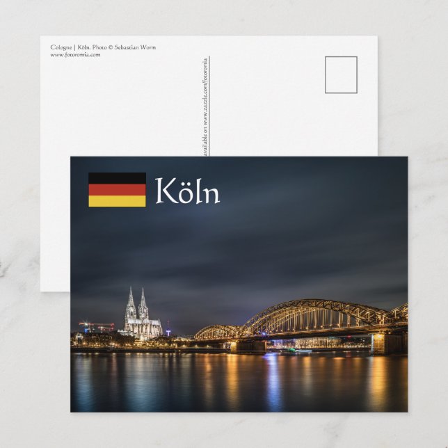 Cologne Germany Postcard (Front/Back)