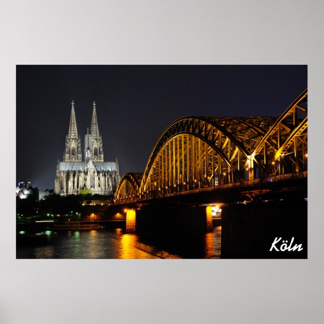 Cologne, Germany Poster (Front)
