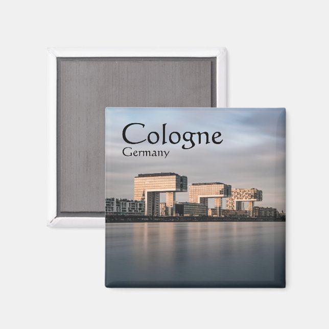 Cologne Germany Souvenir Magnet (Front/Back)
